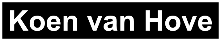 Koenvh Blog